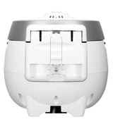 CUCKOO CRP-RT1008F - Arrocera a presión de vapor digital, 1150 W, 1,8 litros, 10 tazas, color blanco