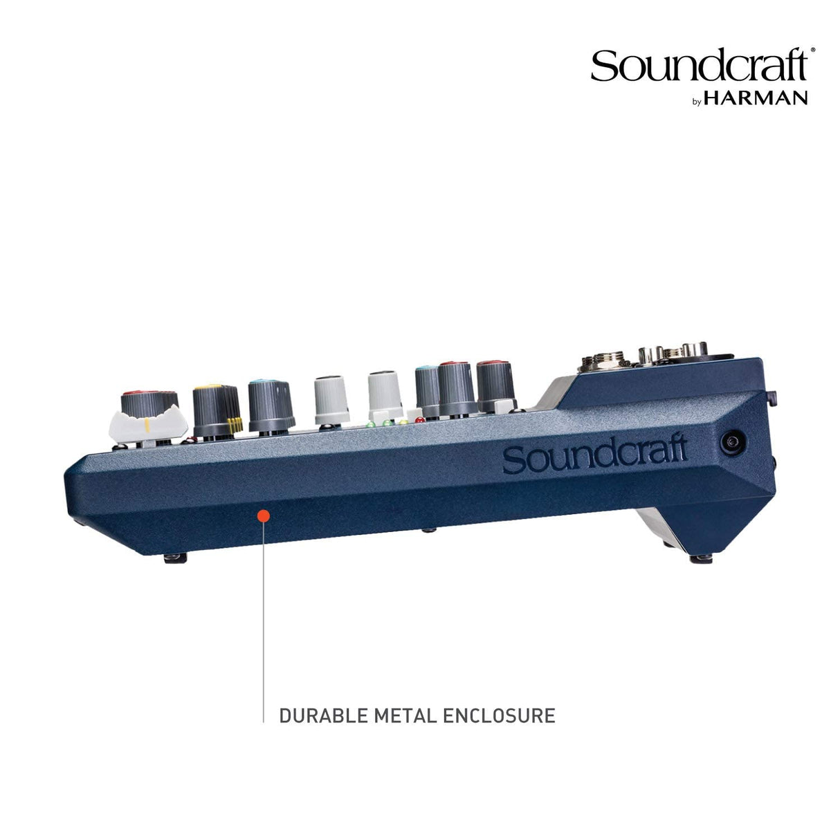 Soundcraft Notepad-8FX Consola de mezclas analógica de formato pequeño con E/S USB y efectos Lexicon