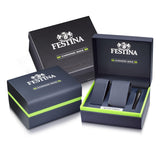 FESTINA Reloj Hombre Analógico de Acero Inoxidable 316l Azul - Movimiento de Cuarzo - Cronógrafo - Calendario - Cristal Zafiro de Alta Resistencia - Resistente al Agua 10 ATM F20711/1 Special Editions