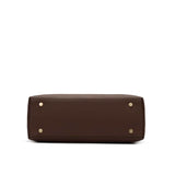 Carlheim, Gotland Genuine Leather collection, Stella Genuine Leather Handbag (Brown)