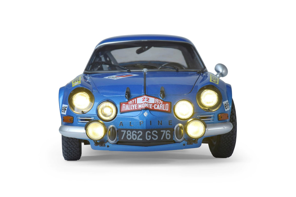IXO Colecciones 1:8 IXO Renault Alpine A110 Rally (WB) - modelismo, maquetas, Kit de modelismo, Kit de modelismo, función luz, Kit de construcción