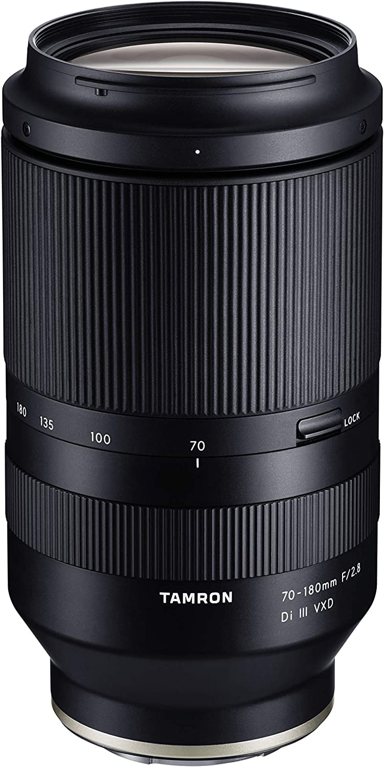 Tamron 70-180mm F/2.8 Di III VXD A056SF - Teleobjetivo zoom de gran apertura para cámaras Sony E de marco completo sin espejo