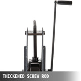 VEVOR Dobladora de Tubos Universal, Dobladora de Tubos, Dobladora de Tubos Acero, Dobladora Manual de Acero al Carbono, Dobladora de Tubos Manual Ajustable, Aplica a Acero Dulce, Cobre y Aluminio