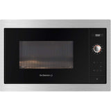 De Dietrich DME7121X Integrado Solo - Microondas (Integrado, Solo microondas, 26 L, 900 W, Giratorio, Tocar, Negro, Acero inoxidable)