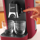 Philips Domestic Appliances CSA260/91 Senseo Maestro - Máquina de café con depósito de agua de 1,2 litros, selección de intensidad y función de memoria, producto verde, color, rojo