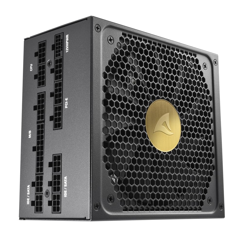Fuente de Alimentación Sharkoon Rebel P30 Gold 1000 W 80 Plus Gold