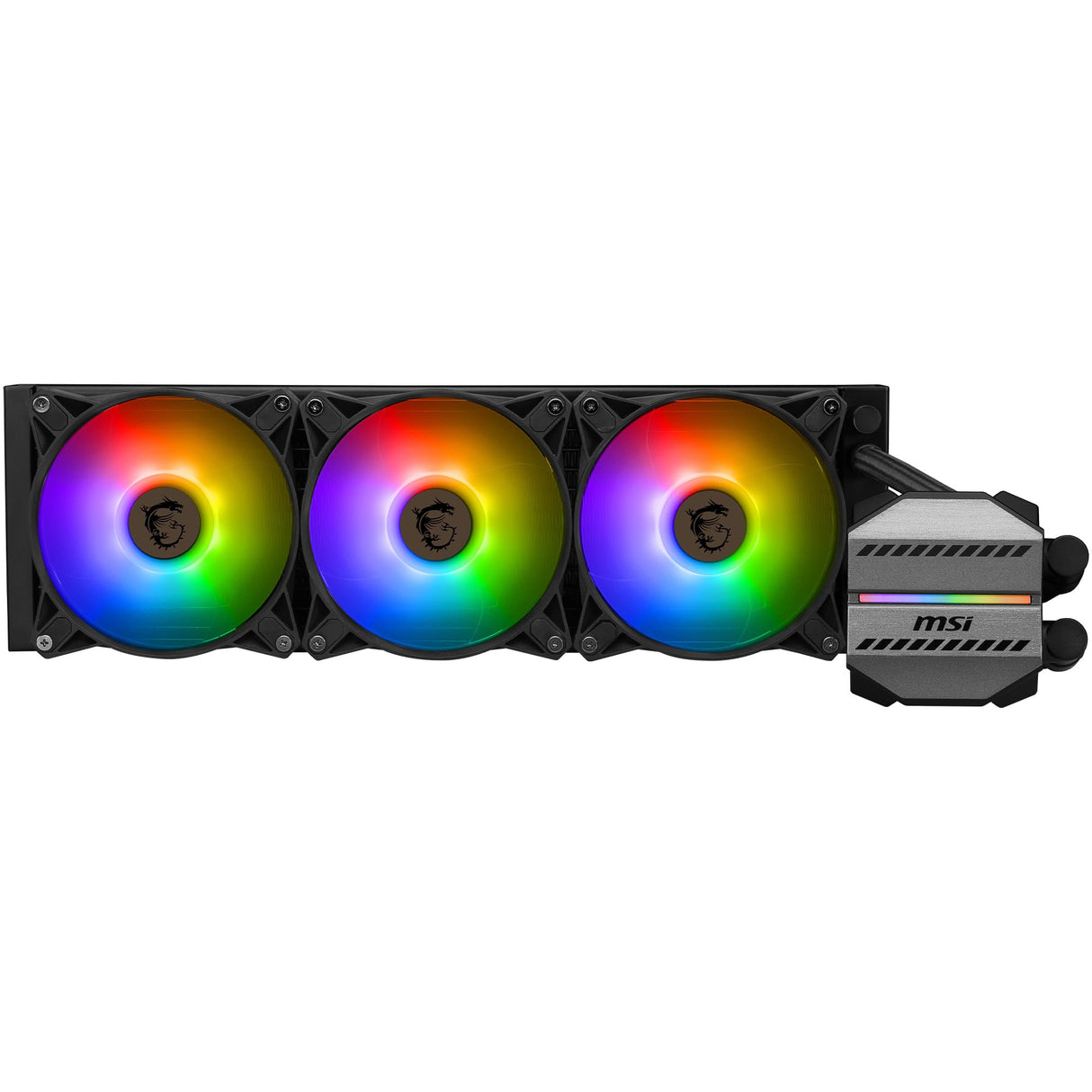 MSI MAG CORELIQUID M360 AIO CPU Refrigeración líquida - 12 vías Split-Flow de refrigeración por agua, tubos a prueba de evaporación, Soporta socket mainsteam como AM5 y 1700.