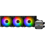 MSI MAG CORELIQUID M360 AIO CPU Refrigeración líquida - 12 vías Split-Flow de refrigeración por agua, tubos a prueba de evaporación, Soporta socket mainsteam como AM5 y 1700.