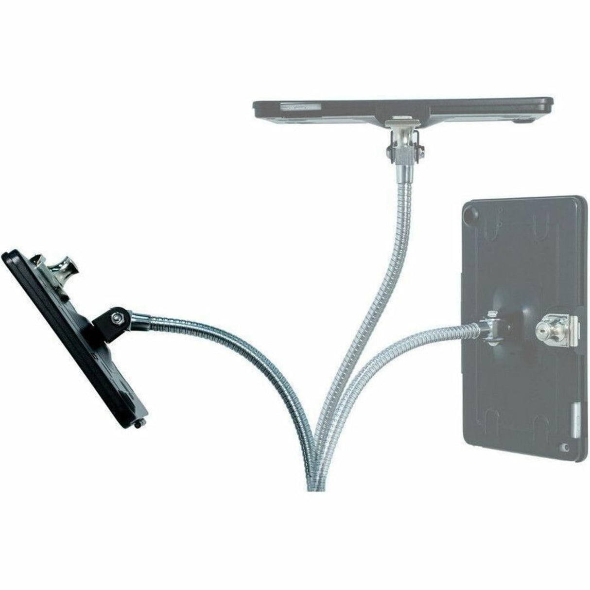 CTA Digital Pad-SCGS9 - Soporte de pie para Tablet con Cerradura y Seguridad de Llave, Ruedas de Bloqueo para iPad (Gen. 5-6), iPad Pro 9.7 y iPad Air