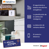 Netatmo Starter Pack Válvulas WiFi Inteligentes para Radiador, Control Remoto|Ahorro de energía, Paquete para calefacción colectiva, Compatible con Amazon Alexa, Apple y Google NVP-AMZ