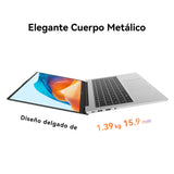 HUAWEI MateBook D14 Laptop, Laptop de 14 Pulgadas, Procesador Intel Core i5, Pantalla FullView Eye Comfort, 8GB de RAM, 512GB SSD, Windows 11 Home, Space Gray