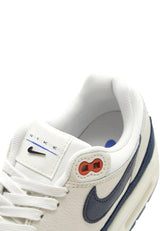 NIKE Air MAX 1 LX, Sneaker Mujer, Lt Orewood Brn Sail Obsidian, 38 EU