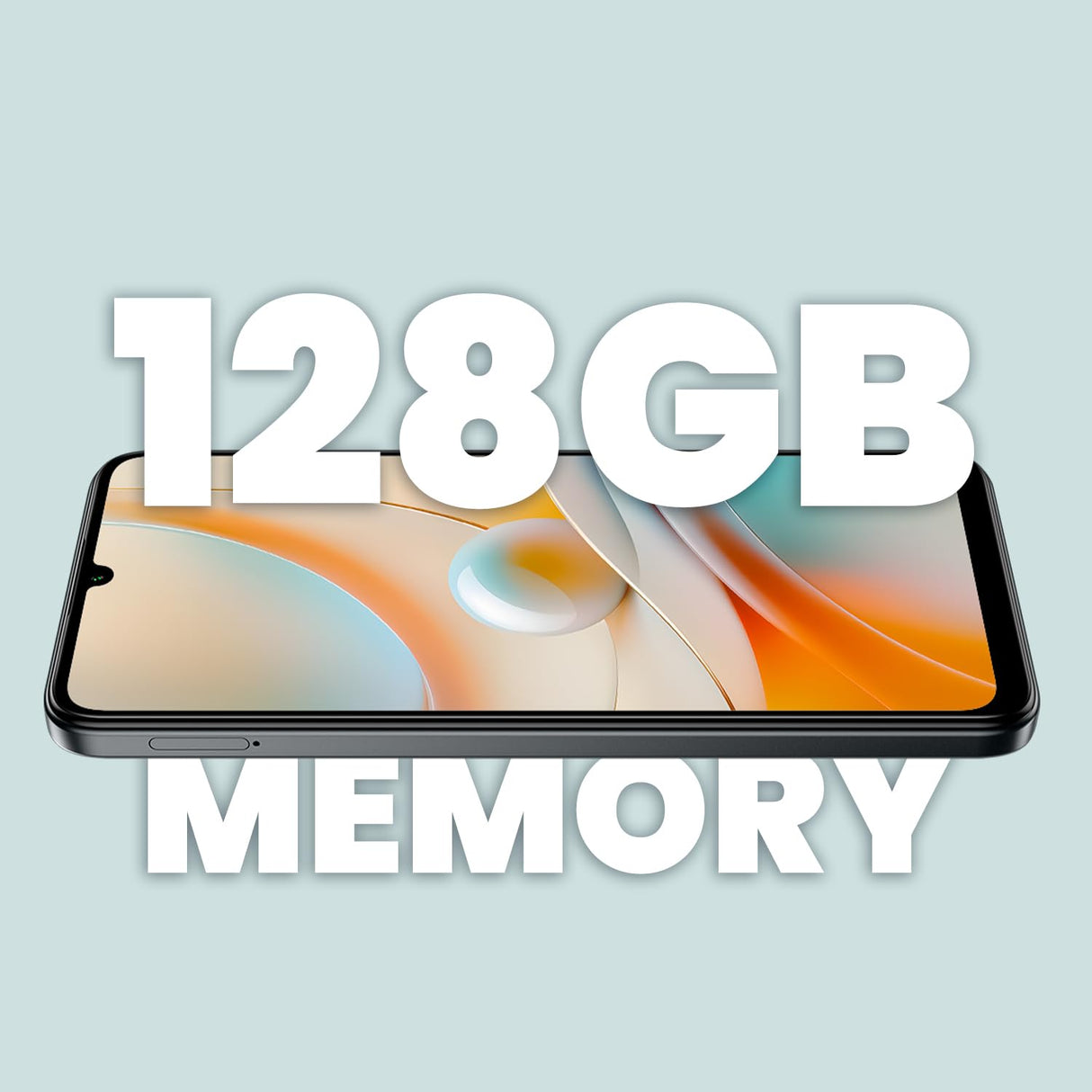 SPC Discovery 3 - Smartphone 6,8” IPS 120Hz | 128GB Memoria Interna y 4GB RAM | 50MP Dual CAM AI | NFC y Biometría | Android 14 | Batería 5000mAh con Carga rápida – Color Dark Matter