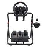 Superdrive - Cockpit de simulacion Soporte para volante, y palancas de cambio compatibles GS850-X, Logitech G29 / G27 y Thrustmaster
