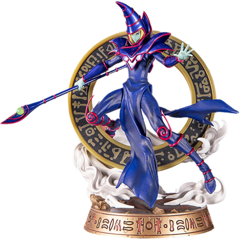 First4Figures F4F Yu-Gi-Oh! - Dark Magician Blue Variant PVC Statue (29cm) (YGODMBS)