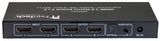 FeinTech VMS02201 Matrix Switch 2x2 Conmutador HDMI 2.0 (2 entradas, 2 Salidas, con Extractor de Audio, 4 K, HDR, SPDIF)