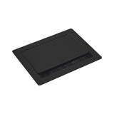 EVOline Flip Top Push S 2 x Schuko + cargador USB-A USB-C, color negro