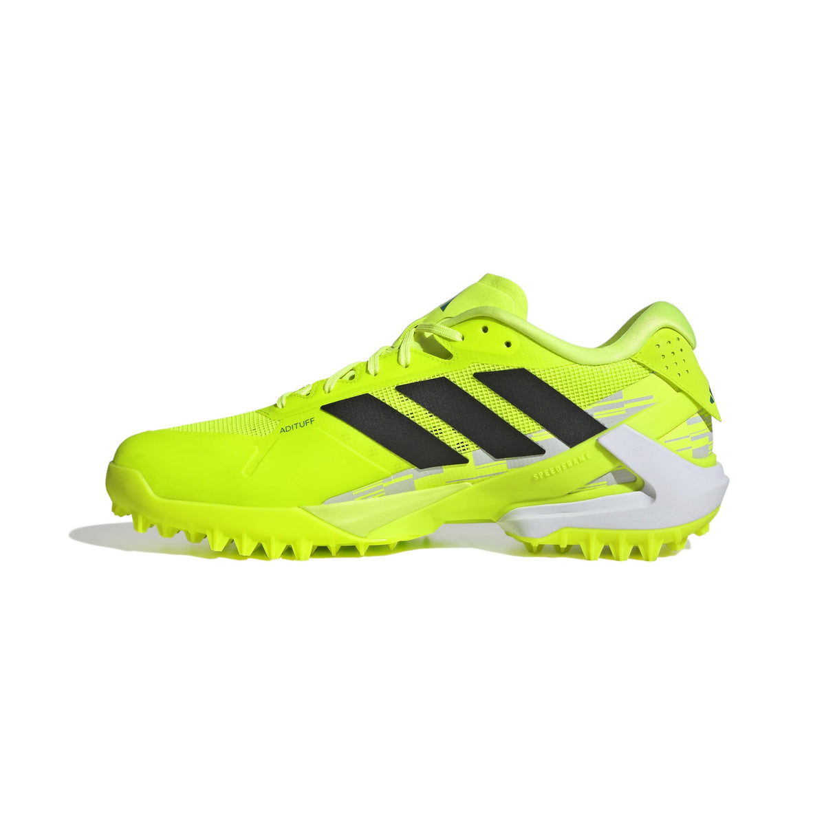 adidas Adizero Lux 3, Zapatos de Hockey Unisex Adulto, Lucid Lemon/Core Black/Dash Grey, 44 2/3 EU