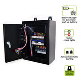 Tecnoware Power Systems - ATS para Generador 4200VA-9200VA, Sistema de Arranque Eléctrico/Automático, Indicadores de Estado, Cargador de Batería Integrado, Selector Manual/Automático