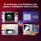 Lenovo Yoga Pro 7 Gen 11 Aura Edition – Portátil IA 15.3" OLED 2.5K (Intel Core Ultra 7 356H, NVIDIA GeForce RTX 5050, 32 GB RAM, 1 TB SSD, Wi-Fi 7, Win 11 Home, Copilot+ PC) QWERTY Español, Gris Luna