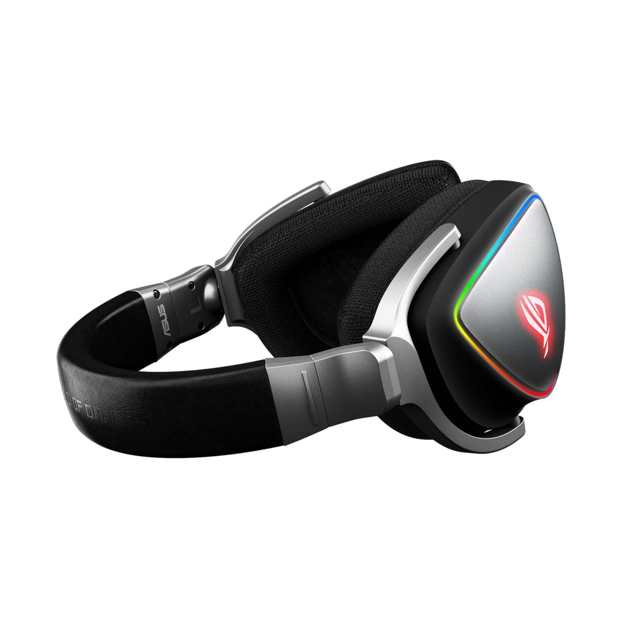 ASUS ROG Delta RGB Gaming Headset with Hi-Res ESS Quad-DAC, Circular RGB Lighting Effect and USB-C Connector for PCs, Consoles and Mobile Gaming, BLACK