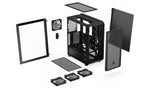 ENDORFY Arx 500 ARGB, Caja PC ATX, 4x140-mm-ARGB-Lüfter im Lieferumfang enthalten, Seitenwand aus gehärtetem Glas, hohe Kompatibilität mit Verschiedenen PC-Komponenten, EY2A011