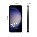 Samsung Galaxy S23, 256GB + Cargador de 45W - Smartphone Android con IA, Teléfono Móvil Desbloqueado, Color Negro (Versión Española)