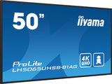 iiyama LCD de 50 Pulgadas 3840X2160 9.5MS LH5041UHS-B2AG 5000:1 HDMI VGA