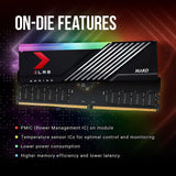 PNY Kit RAM XLR8 Gaming Epic-X RGB™ MAKO 32GB (2x16GB) DDR5 6400MHz (PC5-51200) CL40 1.4V (MD32GK2D5640040MXRGB)