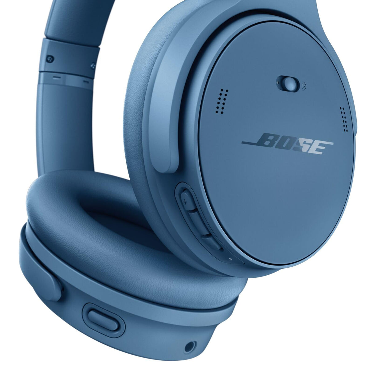 Bose QuietComfort Headphones, Auriculares inalámbricos con cancelación de ruido, Auriculares de diadema con Bluetooth, micrófono y cable con hasta 24 horas de autonomía, Azul Oscuro - Edición Limitada