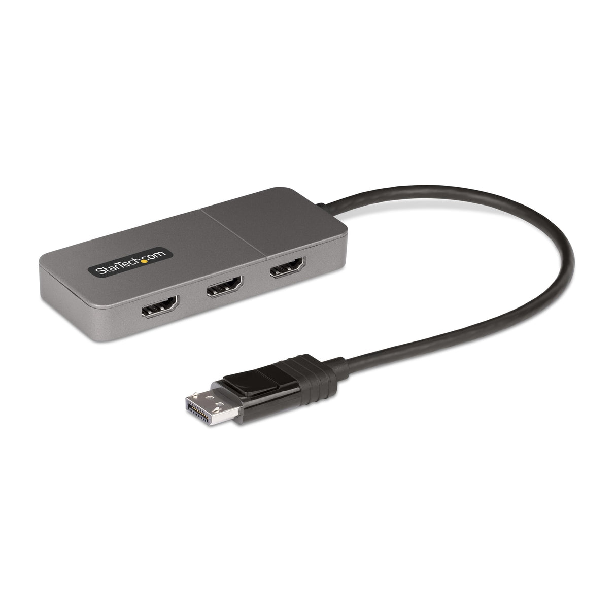 StarTech.com Hub MST de 3 Puertos - Multiplicador Divisor DisplayPort a 3 Puertos HDMI 4K60Hz - Adaptador Gráfico DP 1.4 Multimonitor - Cable de 30cm - Alimentado por USB - Solo Windows (MST14DP123HD)