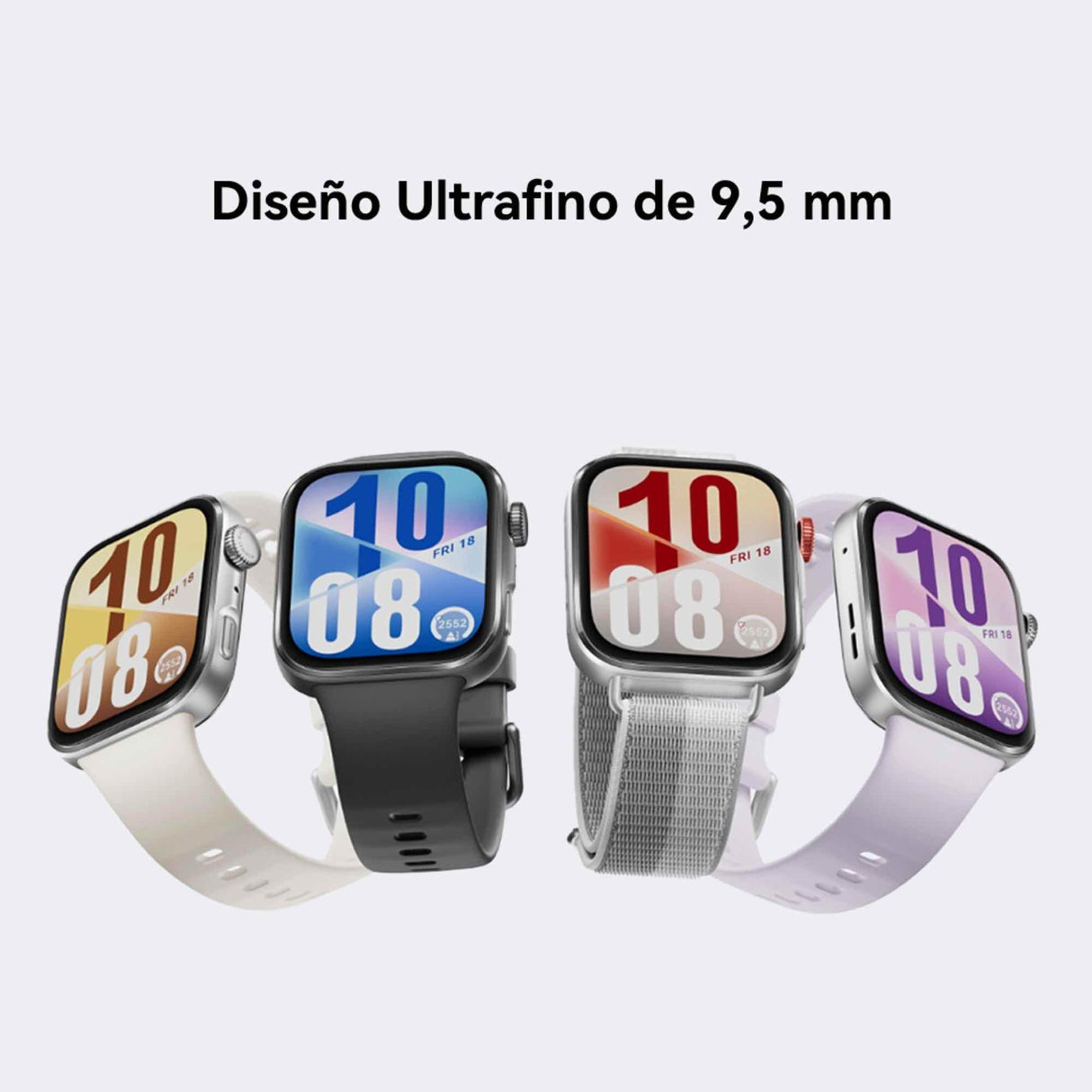 HUAWEI Watch FIT 4 Smartwatch, Brillo máximo de 2.000 nits, Barómetro, Pago por NFC, Carga Inalámbrica, 100 Modos de Entrenamiento, Ultrafino, Monitor de Actividad Física