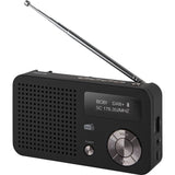 IMPERIAL DABMAN 13 (Dab+, FM, Altavoz, Pantalla, USB, MicroSD, Funcionamiento con batería, batería, pequeño, Control de Botones), Color Negro