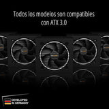 be quiet! Pure Power 12 M 550W, Compatible ATX 3.1 y PCIe 5.1, 80 Plus Gold, Fuente de alimentación Modular, Cable 12V-2x6 Incluido, Ventilador be quiet! de 120 mm, BN341