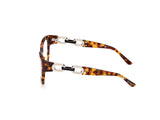 GUESS Gu50182 Marcos para Gafas recetadas, 053 Rubio Havana, 55/17/140 para Mujer
