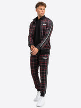 Lonsdale Welwyn Traje, Negro, Rojo y Blanco, M Hombres