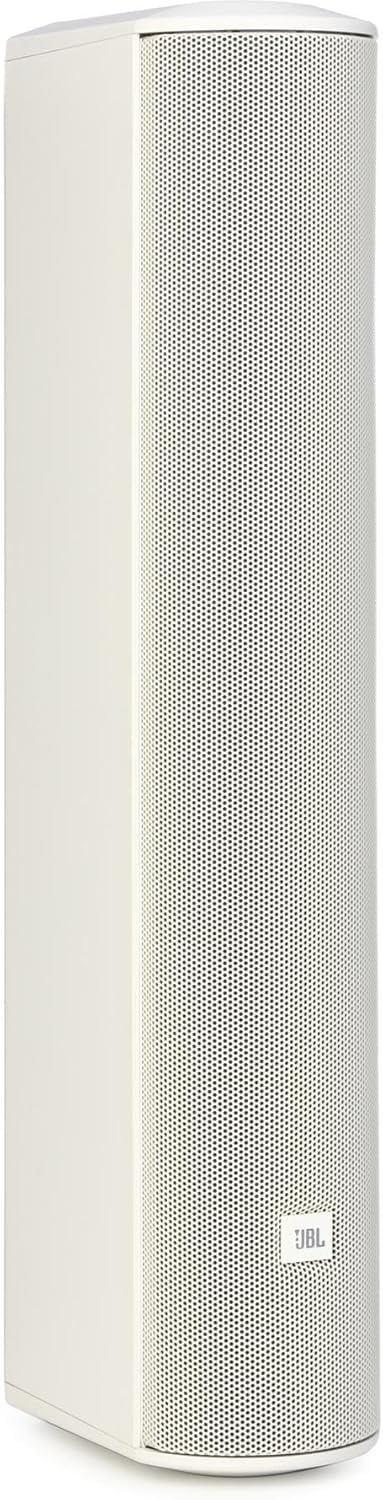 JBL Professional CBT 50LA-1-WH - Altavoz Compacto de Columna de Matriz de línea con 8 Controladores de 2 Pulgadas, 20 Pulgadas de Alto, Color Blanco