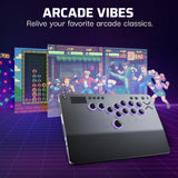 Turtle Beach Victrix Pro KO Leverless All Button Fight Stick for PlayStation 5, Officially Licensed PS5|PS4, Windows 10/11 PC, Customizable eSports Tournament Ready Controller, Gray