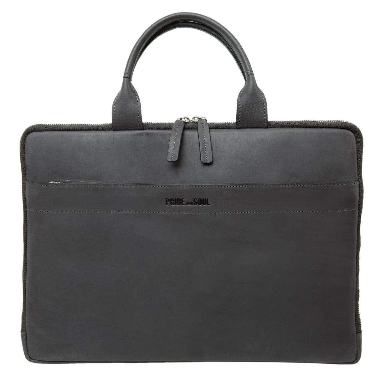Pride and Soul 47262 Rate - Funda para Tablet (Piel, 28 x 39 x 2,5 cm), Color Gris, Gris, ca. 28 x 39 x 2,5 cm, Funda para Tablet Rate