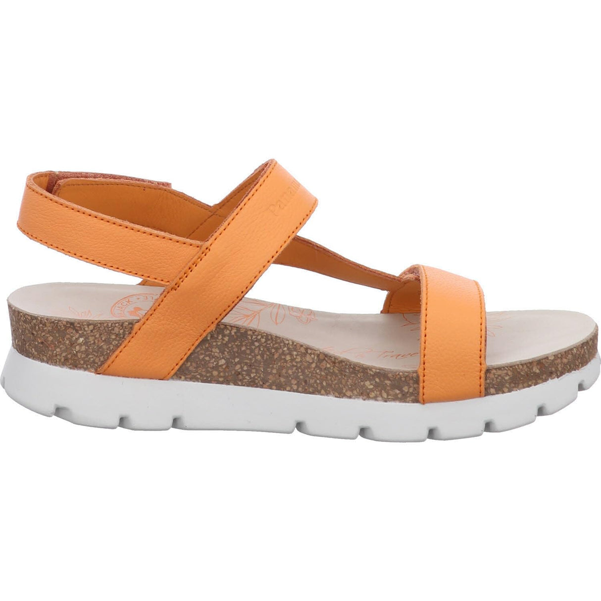 Panama Jack Selma, Sandalia Plana Mujer, Naranja B14, 41 EU