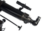 Celestron 21048 PowerSeeker 80EQ Telescopio Refractor: Incluye Dos oculares, Diagonal de Imagen Recta, Lente Barlow de 3 aumentos, trípode Ajustable en Altura y Bandeja de Accesorios de Lujo, Negro