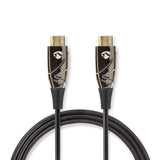 NEDIS 3400Bk1501 Cable Hdmi de Alta Velocidad con Conector Ethernet, 150 M, Negro
