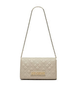 Love Moschino Jc4079pp1mla0110, Bolso de Hombro Mujeres, Blanco Perla (ral 1013), Talla única