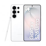 Samsung Galaxy S26 Ultra, 512GB, Smartphone con Galaxy AI, Cámara 200MP, 12GB RAM, Batería 5000mAh, Garantía del Fabricante 3 Años+1 Año Extra, Color Blanco (Versión Española)