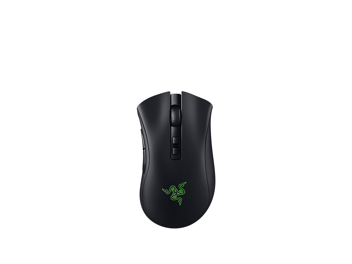 Razer DeathAdder V2 Pro - Ratón Gaming inalámbrico ergonómico (interruptores ópticos, enfoque óptico + sensor de 20K, memoria integrada, programable) Negro