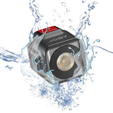 JOBY Beamo LED Light for Smartphone and Mirrorless Camera - Compact, Wireless Charging, Bluetooth, Waterproof, for Vlogging, Photo and Video Content Creation, JB01579-BWW