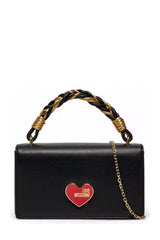 Love Moschino jc4224pp1i, Bolsa de Mano Mujer, Negro, Talla única