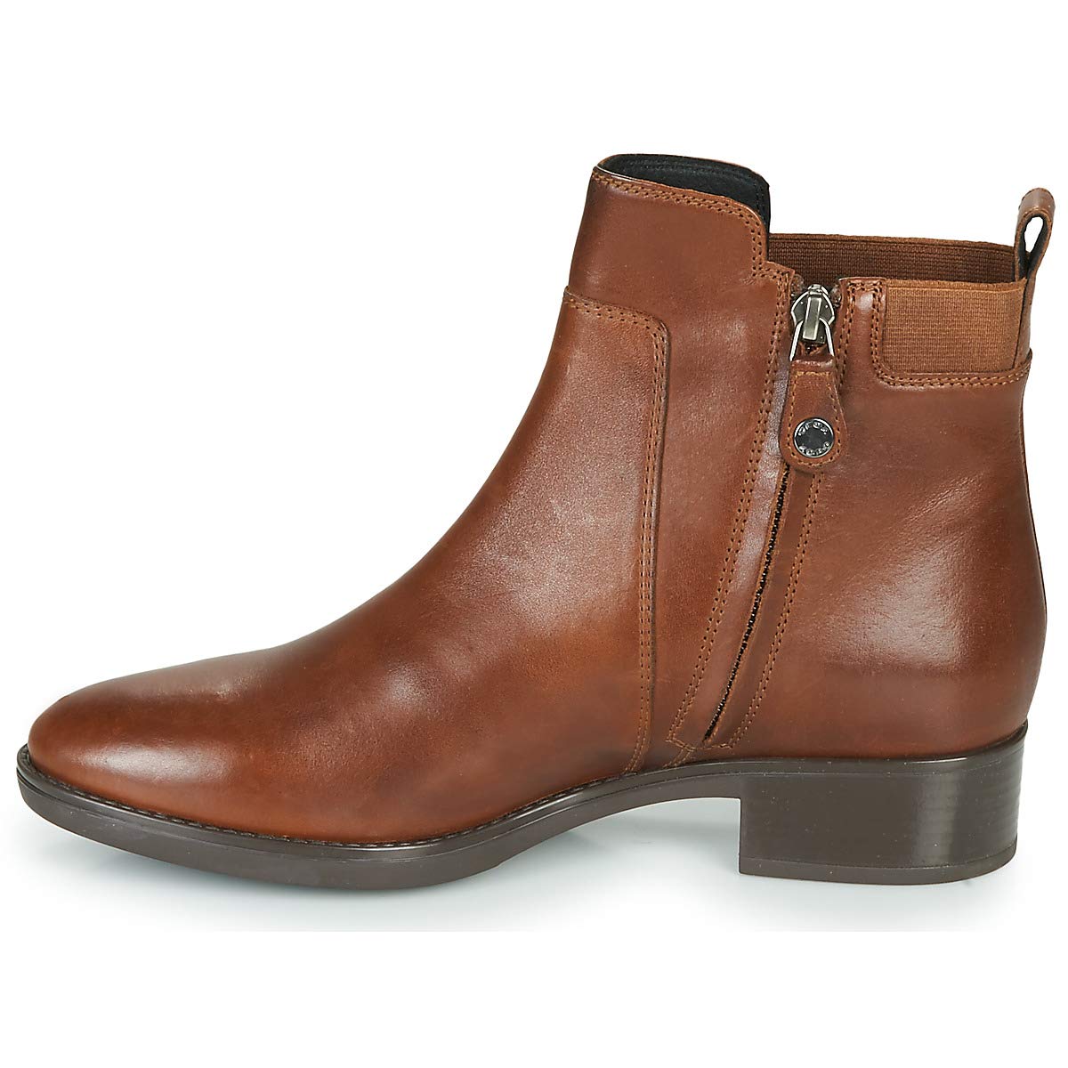 Geox D Felicity G, Botines para Mujer, Marrón (Brown), 38 EU