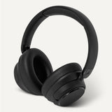 Amazon Basics Auriculares Híbridos con Cancelación Activa de Ruido, Inalámbricos, Circumaurales, Bluetooth, Negro, Tamaño único
