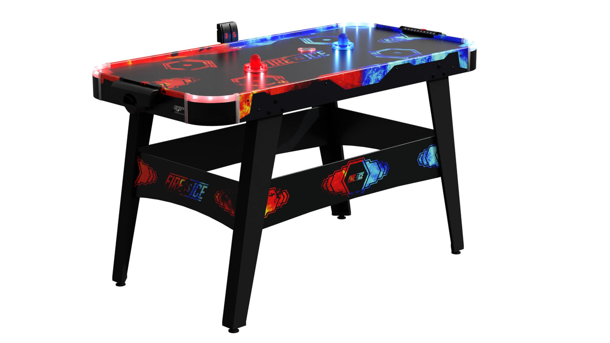 Carromco Airhockey Fire Vs Ice, Unisex, Negro, Uni
